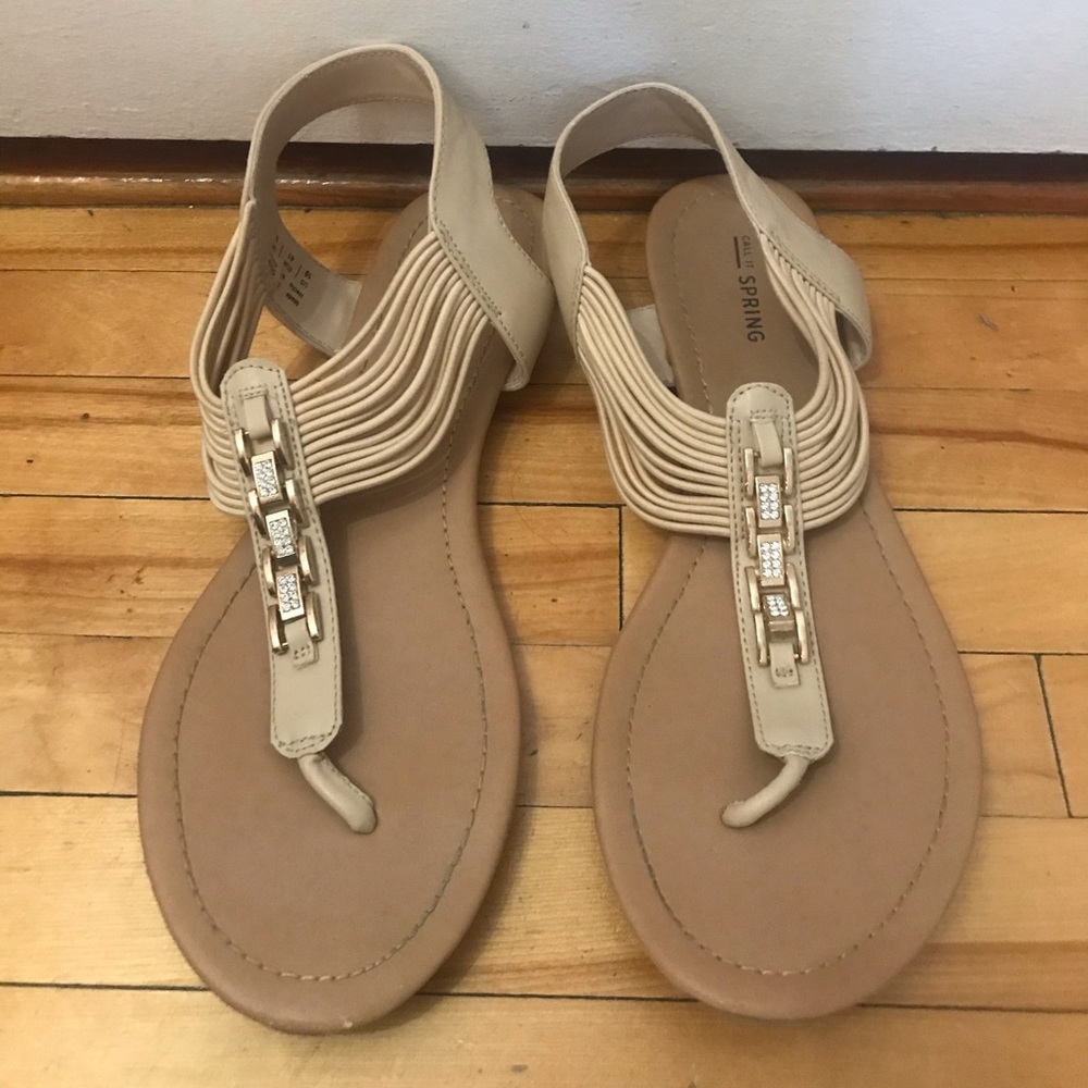 Dainty Adorned Sandals
